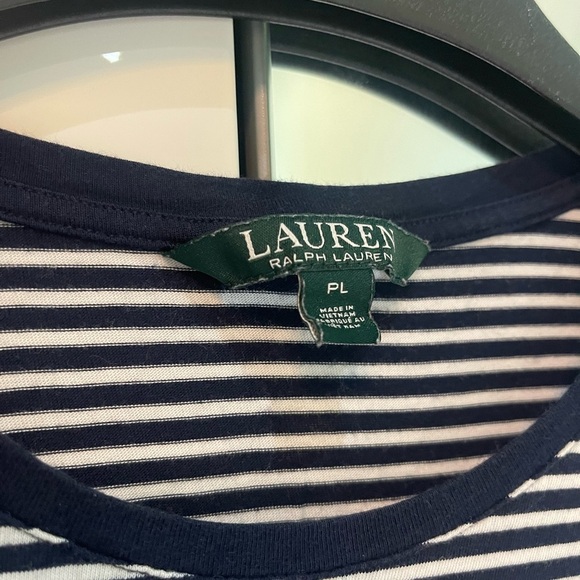 Lauren Ralph  Striped Top - Picture 2 of 2